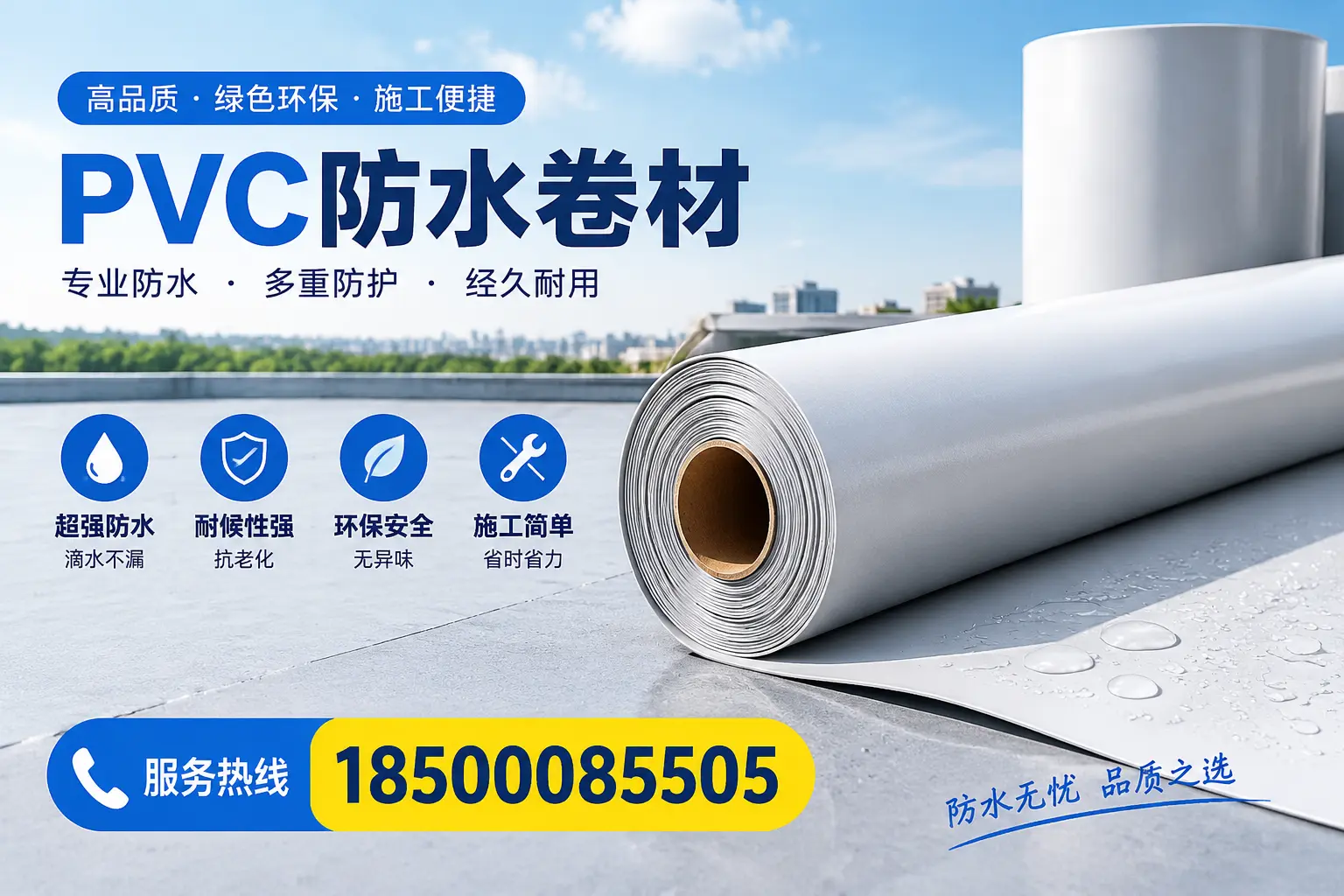 选用PVC防水卷材时需要避开的常见误区,特别是在本溪